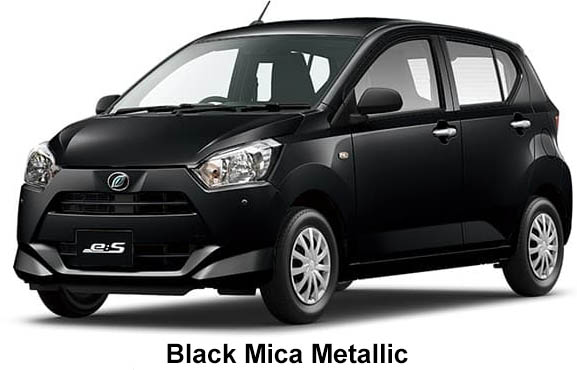Daihatsu Mira e:S Color: Black Mica Metallic