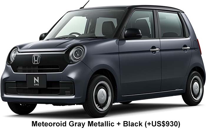 Honda N One Color: Meteoroid Gray Metallic Black