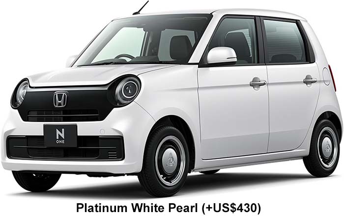 Honda N One Color: Platinum White Pearl