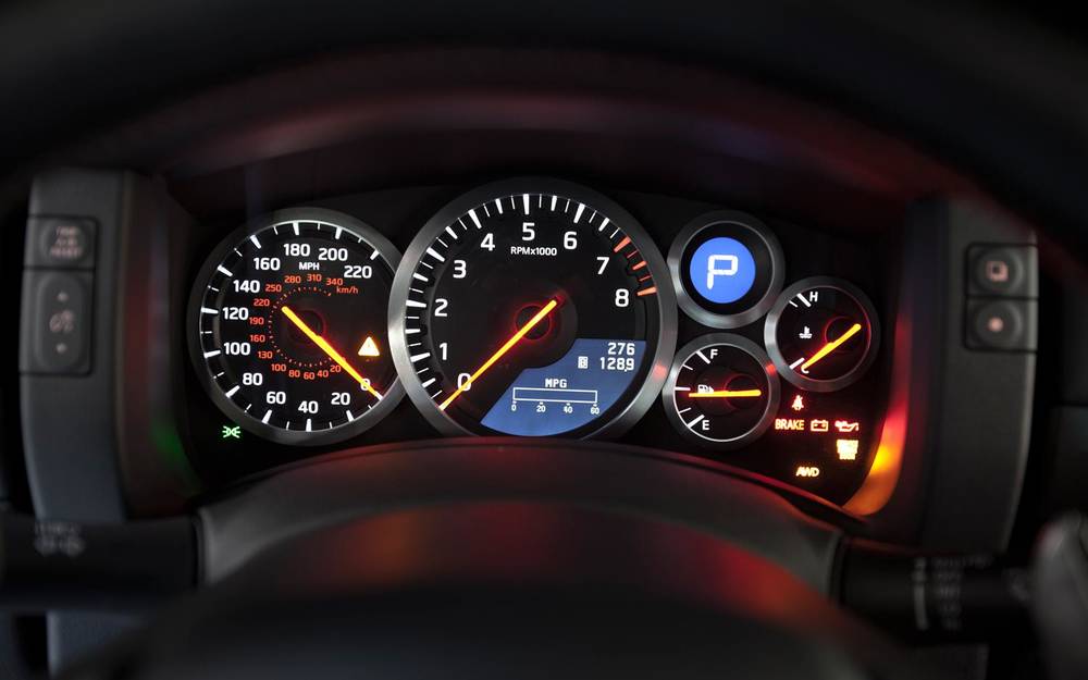 New Nissan GTR picture : Meter