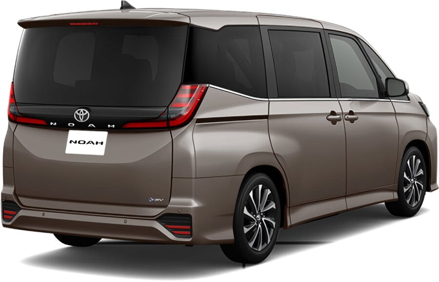 New Toyota Noah Hybrid SZ photo: Rear view image (back picture)