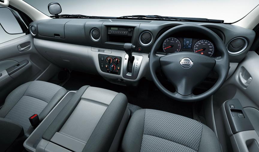New Nissan NV350 Caravan Micro Bus photo: Cockpit view