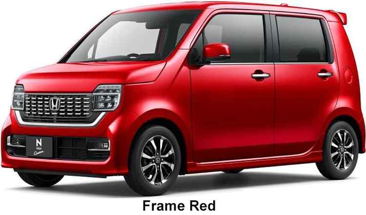Honda N-Wagon Custom Color: Milan Red