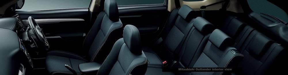 New Mitsubishi Outlander photo: Interior view (Seats view)
