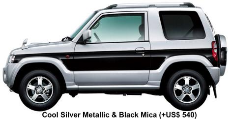 Cool Silver Metallic & Black Mica (+US$ 540)
