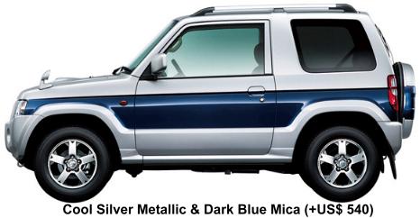 Cool Silver Metallic & Dark Blue Mica (+US$ 540)