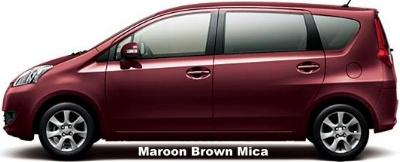 Maroon Brown Mica