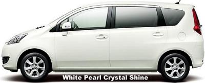 White Pearl Crystal Shine