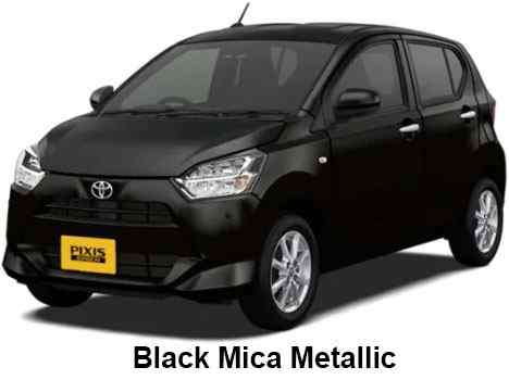 Toyota Pixis Epoch Color: Black Mica Metallic