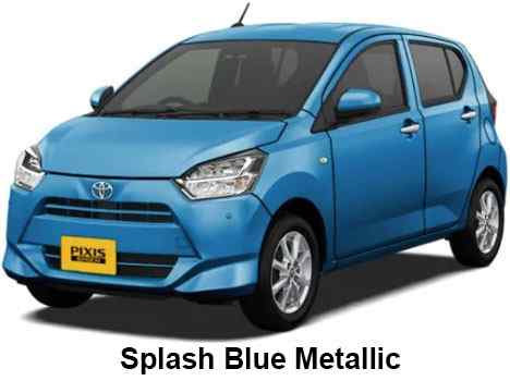 Toyota Pixis Epoch Color: Splash Blue Metallic