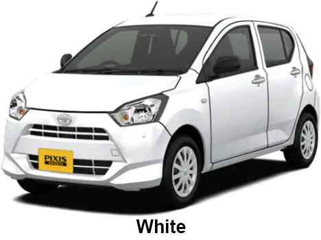 Toyota Pixis Epoch Color: White