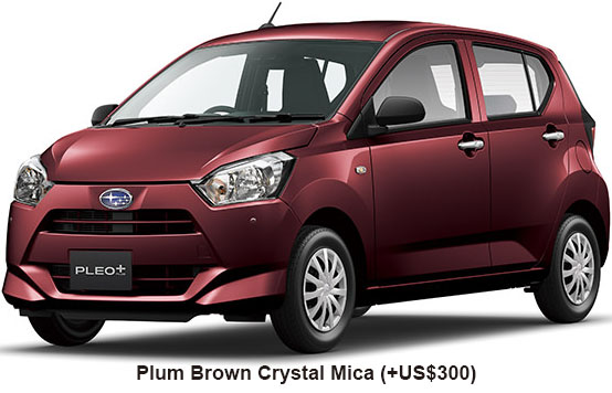 Subaru Pleoplus Color: Plum Brown Crystal Mica