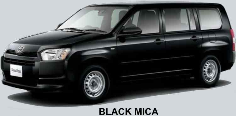 New Toyota Probox body color: Black Mica