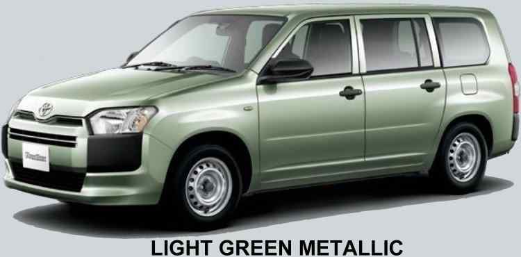 New Toyota Probox body color: Light Green Metallic