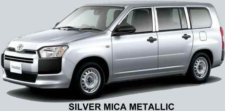 New Toyota Probox body color: Silver Mica Metallic