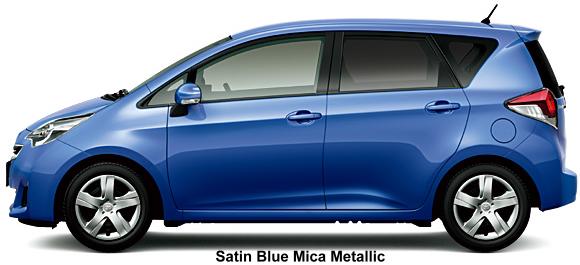 Satin Blue Mica Metallic