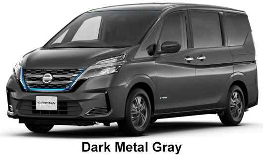 Nissan Serena E-Power Color: Dark Metal Gray Solid