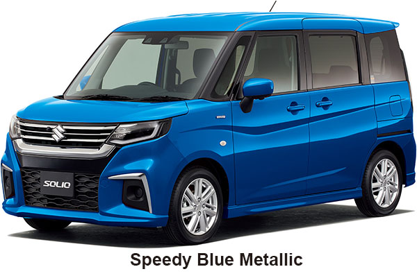 Suzuki Solio Color: Speedy Blue Metallic