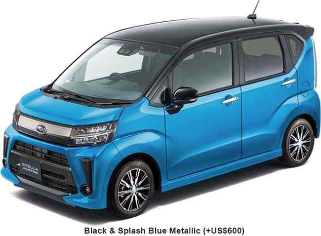 Subafu Stella Custom Color: Black Splash Blue Metallic