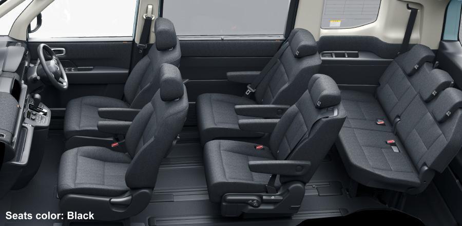 New Honda Step Wagon photo: Interior view image (Black)