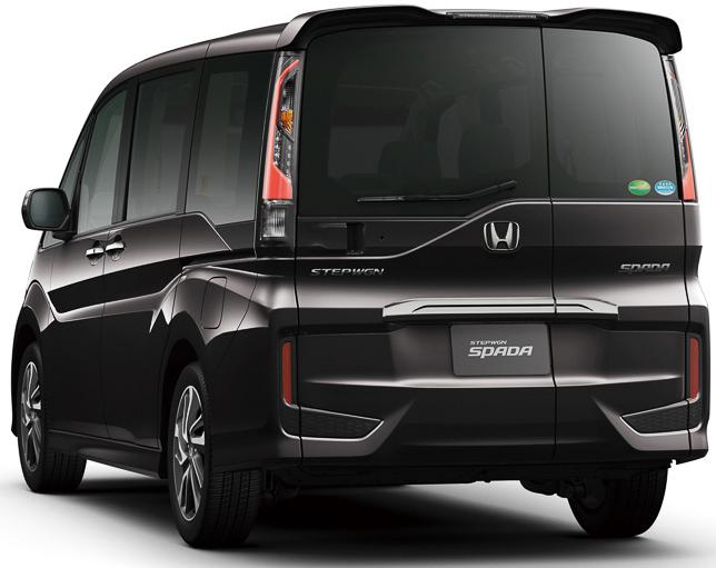 New Honda Step Wagon Spada Back picture, Rear view photo and Exterior image
