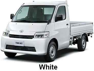 Toyota Townace Truck Color: White
