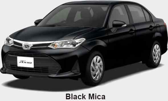 Toyota Corolla Axio Color: Black Mica