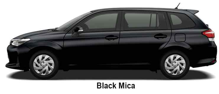 Toyota Corolla Fielder Color: Black Mica