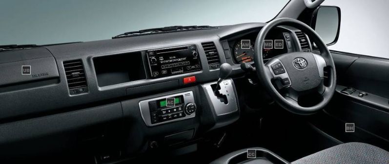 New Toyota Hiace Commuter photo: Cockpit view image