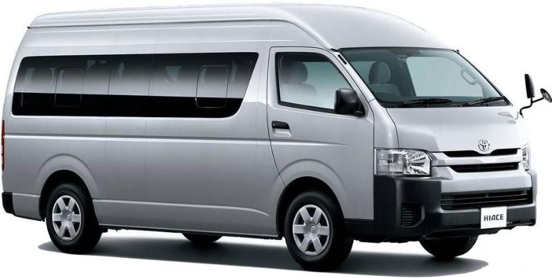 New Toyota Hiace Commuter photo: Front view image