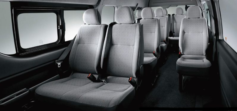 New Toyota Hiace Commuter photo: interior view image
