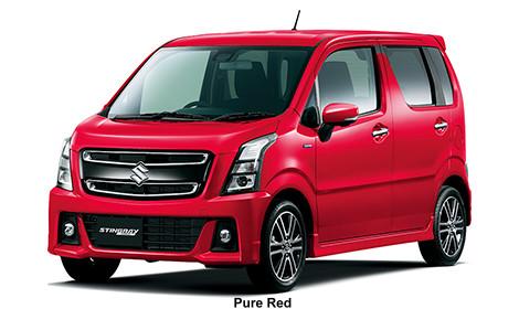New Suzuki Wagon-R Stingray body color: PURE RED