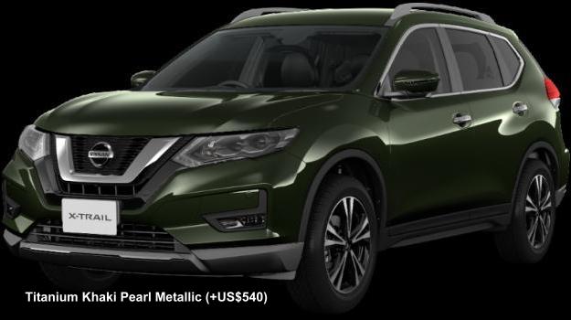 New Nissan X-Trail body color: TITANIUM KHAKI PEARL METALLIC (option color +US$540)