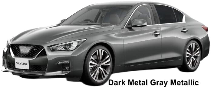 Nissan Skyline GT body color: Dark Metal Gray Metallic