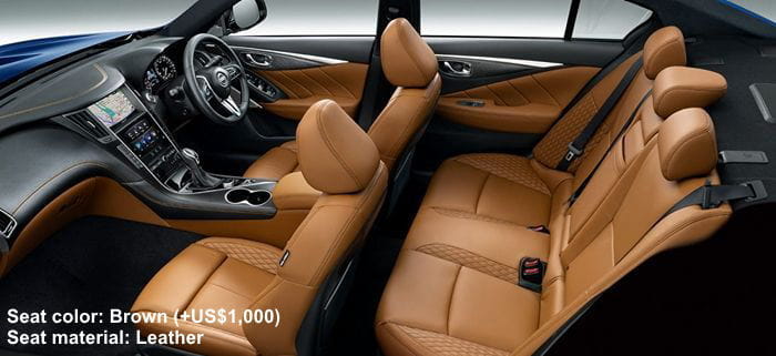 Nissan Skyline GT Turbo photo: Interior view image (Brown interior picture)
