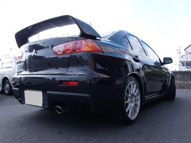 Photo: Used Mitsubishi Lancer Evolution-10, 2009 Model, Black color, Back view