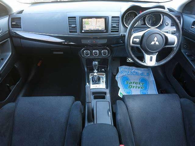 Photo: Used Mitsubishi Lancer Evolution-10, 2011 Model, Black color, Interior view