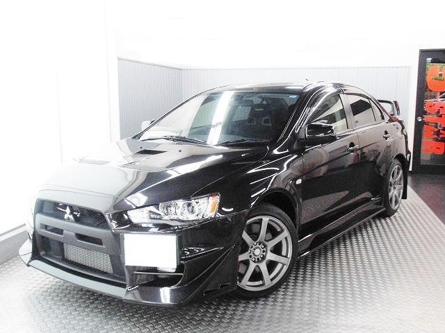 Photo: Used Mitsubishi Lancer Evolution-10, 2013 Model, Black color, Front view