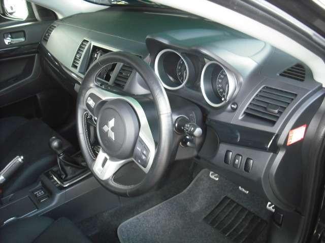 Photo: Used Mitsubishi Lancer Evolution-10, 2015 Model, Black color, Interior view