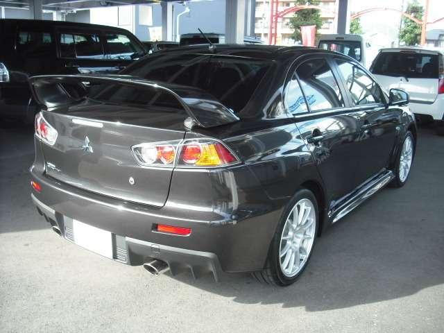 Photo: Used Mitsubishi Lancer Evolution-10, 2015 Model, Black color, Back view