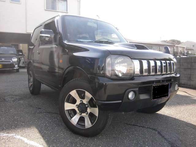 Used Suzuki Jimny, Cross Adventure, Automatic Transmission, 2010 Model, Black color photo: Front view