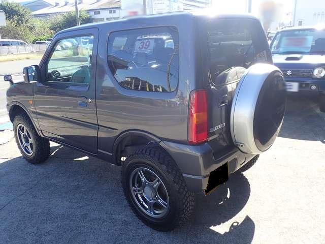 Used Suzuki Jimny, Cross Adventure, Manual Transmission, 2010 Model, Silver color photo: Back view