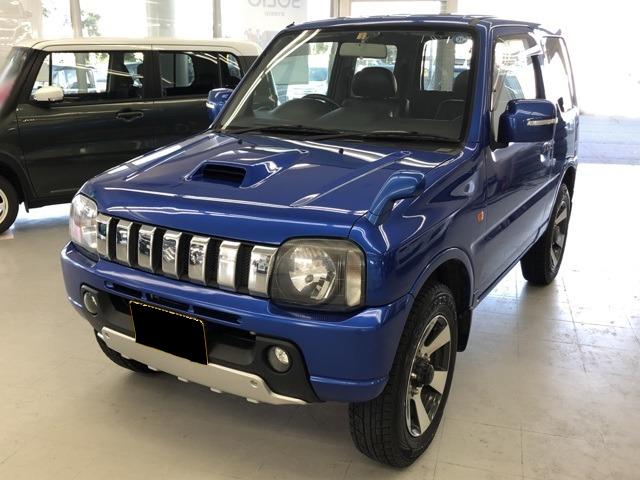 Used Suzuki Jimny, Cross Adventure, Manual Transmission, 2011 Model, Blue color photo: Front view