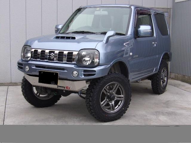 Used Suzuki Jimny, Cross Adventure, Manual Transmission, 2012 Model, Blue color photo: Front view