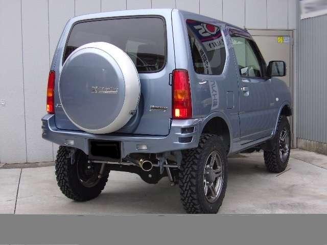 Used Suzuki Jimny, Cross Adventure, Manual Transmission, 2012 Model, Blue color photo: Back view