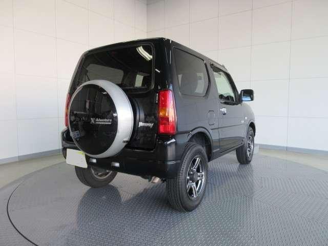 Used Suzuki Jimny, Cross Adventure, Manual Transmission, 2013 Model, Black color photo: Back view