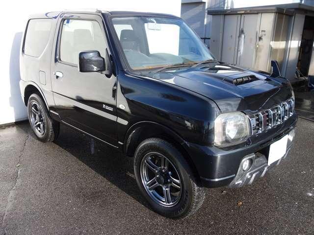 Used Suzuki Jimny, Cross Venture, Automatic Transmission, 2014 Model, Black color photo: Front view