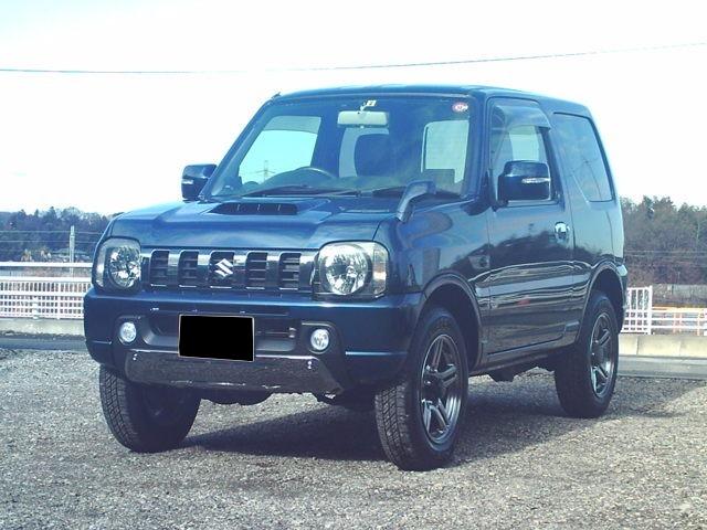 Used Suzuki Jimny, Cross Adventure, Manual Transmission, 2015 Model, Blue color photo: Front view