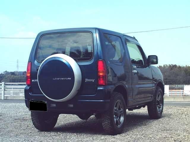 Used Suzuki Jimny, Cross Adventure, Manual Transmission, 2015 Model, Blue color photo: Back view