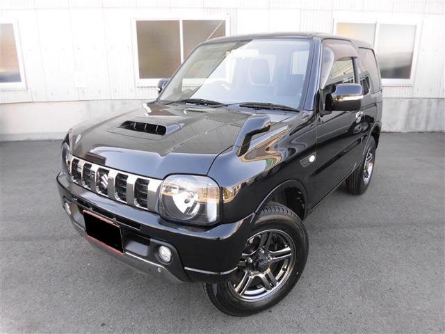 Used Suzuki Jimny, Land Venture, Manual Transmission, 2015 Model, Black color photo: Front view
